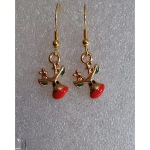 NWOT Rudolph Christmas earrings